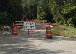 Replacement of storm drainpipe will require road closure.