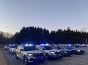 Agency escort for Gazaway funeral